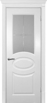 Межкомнатная дверь ТЕКОНА Смальта 12 Белый ral 9003 фото