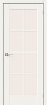 Межкомнатная дверь Прима-11.1, White Mix фото
