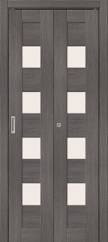 Межкомнатная дверь Браво-23, Grey Melinga фото