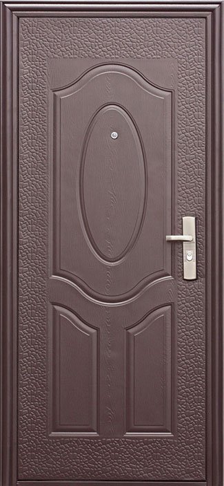 Дверь Форпост Прораб коричневая - Внутренняя панель