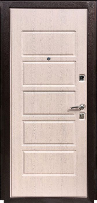Дверь Зетта Оптима  3 Д6 Венге / Выбеленный дуб - Внутренняя панель