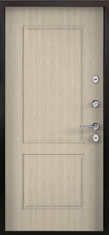 Дверь Цербер 11 термо Белёный Дуб (96 правых нет) - Внутренняя панель