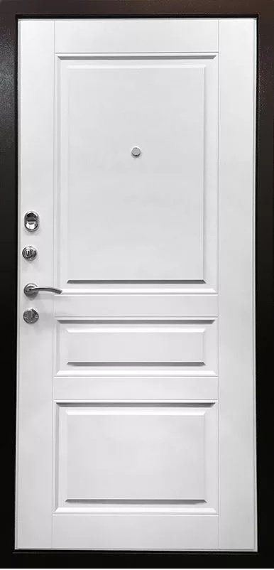 Дверь Ратибор  Лондон 3К Белый матовый - Внутренняя панель