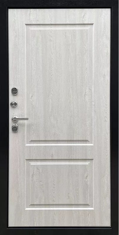 Дверь Ратибор Термоблок 3К Серебро/Сосна белая - Внутренняя панель