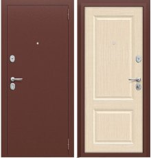 Дверь Браво Тайга-7 Антик Медный/Бежевый клен фото