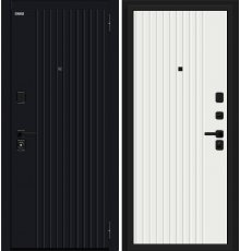 Дверь Браво Граффити-32/32 Total Black/Super White фото