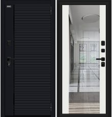 Дверь Браво Лайнер-3 Total Black/Off-white фото