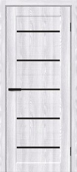 Межкомнатная дверь Мода-22 Black Shine, Riviera Ice фото