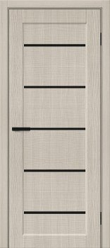Межкомнатная дверь Мода-22 Black Shine, Cream Melinga фото