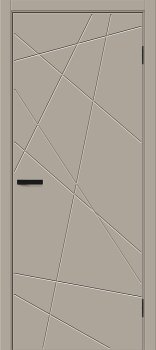 Межкомнатная дверь Граффити-5.Д.П, Clay Silk фото