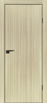 Межкомнатная дверь PROFILO PORTE П- 1 кромка АБС черная c 4-х ст. Эвкалипт австралийский фото