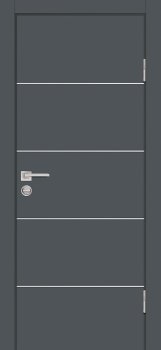 Межкомнатная дверь PROFILO PORTE П-12 Графит матовый фото