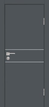 Межкомнатная дверь PROFILO PORTE П-15 Графит матовый фото