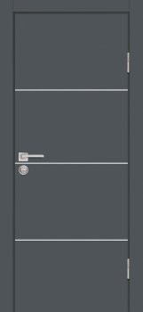 Межкомнатная дверь PROFILO PORTE П- 2 Графит матовый фото