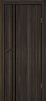 Межкомнатная дверь PROFILO PORTE П-20 кромка АБС черная c 4-х ст. Эвкалипт африканский фото