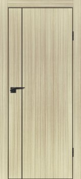 Межкомнатная дверь PROFILO PORTE П-21 кромка АБС черная c 4-х ст. Эвкалипт австралийский фото