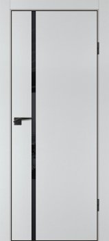 Межкомнатная дверь PROFILO PORTE П-22  кромка АБС черная c 4-х ст. Агат матовый фото