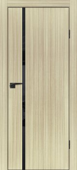 Межкомнатная дверь PROFILO PORTE П-22  кромка АБС черная c 4-х ст. Эвкалипт австралийский фото