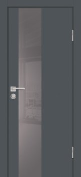 Межкомнатная дверь PROFILO PORTE П- 6 Графит матовый фото