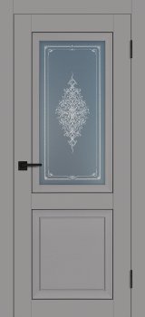 Межкомнатная дверь PROFILO PORTE ПСТ-27 серый бархат фото