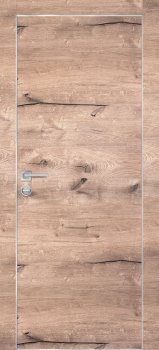 Межкомнатная дверь PROFILO PORTE ПХ- 1 AL кромка с 4-х ст. Дуб пацифик фото