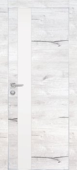 Межкомнатная дверь PROFILO PORTE ПХ-10  AL кромка с 4-х ст. Дуб арктик фото