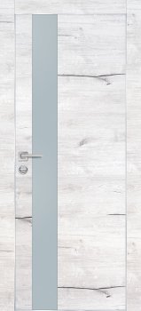 Межкомнатная дверь PROFILO PORTE ПХ-10  AL кромка с 4-х ст. Дуб арктик фото