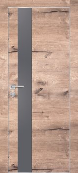 Межкомнатная дверь PROFILO PORTE ПХ-10  AL кромка с 4-х ст. Дуб пацифик фото