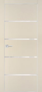 Межкомнатная дверь PROFILO PORTE ПХ-17  AL кромка с 4-х ст. Бежевый матовый фото