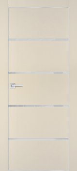 Межкомнатная дверь PROFILO PORTE ПХ-17  AL кромка с 4-х ст. Бежевый матовый фото