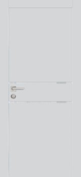 Межкомнатная дверь PROFILO PORTE ПХ-18 AL кромка с 2-х ст. Агат фото