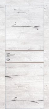 Межкомнатная дверь PROFILO PORTE ПХ-18 AL кромка с 4-х ст. Дуб арктик фото