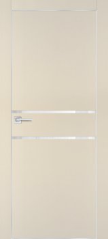 Межкомнатная дверь PROFILO PORTE ПХ-18 AL кромка с 4-х ст. Бежевый матовый фото