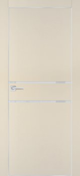 Межкомнатная дверь PROFILO PORTE ПХ-18 AL кромка с 4-х ст. Бежевый матовый фото