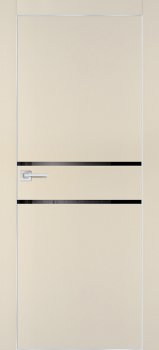 Межкомнатная дверь PROFILO PORTE ПХ-18 AL кромка с 4-х ст. Бежевый матовый фото