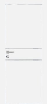 Межкомнатная дверь PROFILO PORTE ПХ-18 AL кромка с 4-х ст. Белый матовый фото