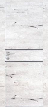 Межкомнатная дверь PROFILO PORTE ПХ-18 AL кромка с 4-х ст. Дуб арктик фото