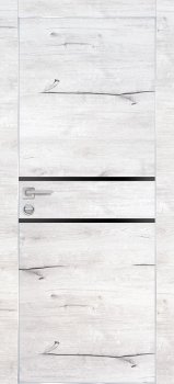 Межкомнатная дверь PROFILO PORTE ПХ-18 AL кромка с 4-х ст. Дуб арктик фото