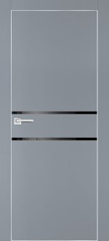 Межкомнатная дверь PROFILO PORTE ПХ-18 AL кромка с 4-х ст. Серый матовый фото