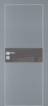 Межкомнатная дверь PROFILO PORTE ПХ- 3  AL кромка с 4-х ст. Серый матовый фото