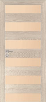Межкомнатная дверь PROFILO PORTE ПХ- 5  AL кромка с 2-х ст. Капучино Мелинга фото