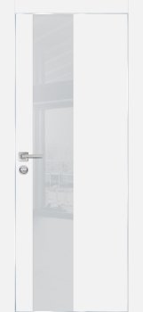 Межкомнатная дверь PROFILO PORTE ПХ- 6  AL кромка с 4-х ст. Белый матовый фото