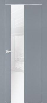 Межкомнатная дверь PROFILO PORTE ПХ- 6  AL кромка с 4-х ст. Серый матовый фото