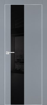 Межкомнатная дверь PROFILO PORTE ПХ- 6  AL кромка с 4-х ст. Серый матовый фото