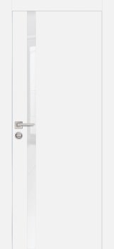 Межкомнатная дверь PROFILO PORTE ПХ- 8  AL кромка с 2-х ст. Белый фото