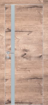 Межкомнатная дверь PROFILO PORTE ПХ- 8  AL кромка с 4-х ст. Дуб пацифик фото