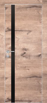Межкомнатная дверь PROFILO PORTE ПХ- 8  AL кромка с 4-х ст. Дуб пацифик фото
