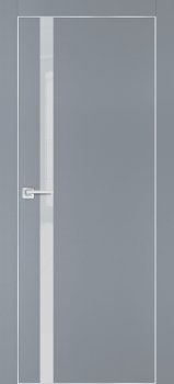 Межкомнатная дверь PROFILO PORTE ПХ- 8  AL кромка с 4-х ст. Серый матовый фото