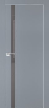 Межкомнатная дверь PROFILO PORTE ПХ- 8  AL кромка с 4-х ст. Серый матовый фото