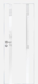 Межкомнатная дверь PROFILO PORTE ПХ- 9  AL кромка с 4-х ст. Белый матовый фото